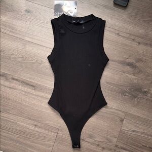 Naked Wardrobe Sleeveless Bodysuit